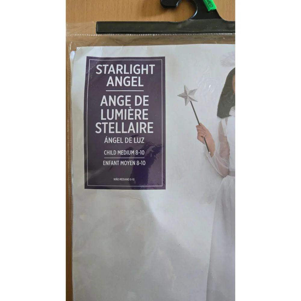 Starlight Angel White  Christmas  Costume for Kids